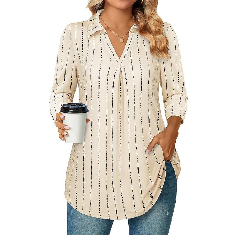 Siddhe Bluse Damen Elegant Tunika Tops bis zu 19% Rabatt Angebot