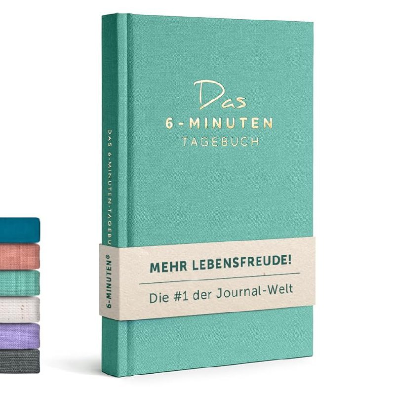 6-Minuten Tagebuch 2025 bis zu 33% Rabatt Deal