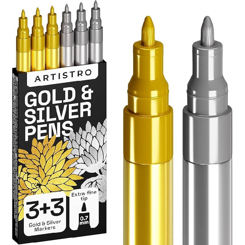 Artistro Metallic Marker Set bis zu 23% Rabatt Deal