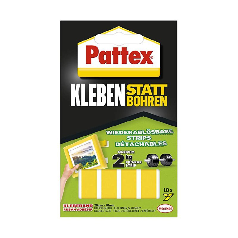 Pattex Klebe-Strips: bis zu 38% Rabatt auf Deals