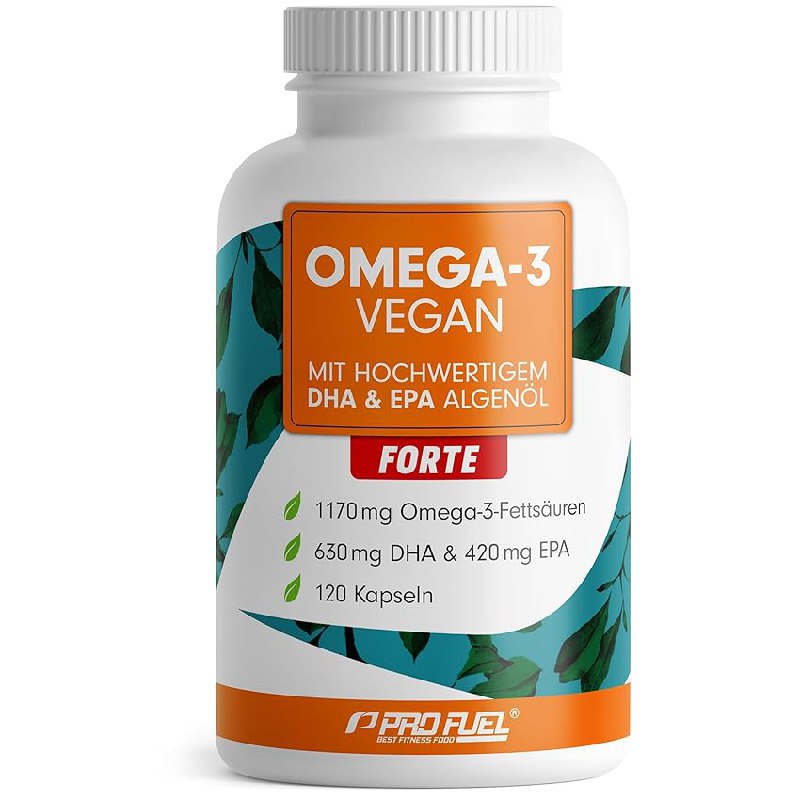 Omega-3 vegan FORTE: Bis zu 15% Rabatt auf Amazon Deal