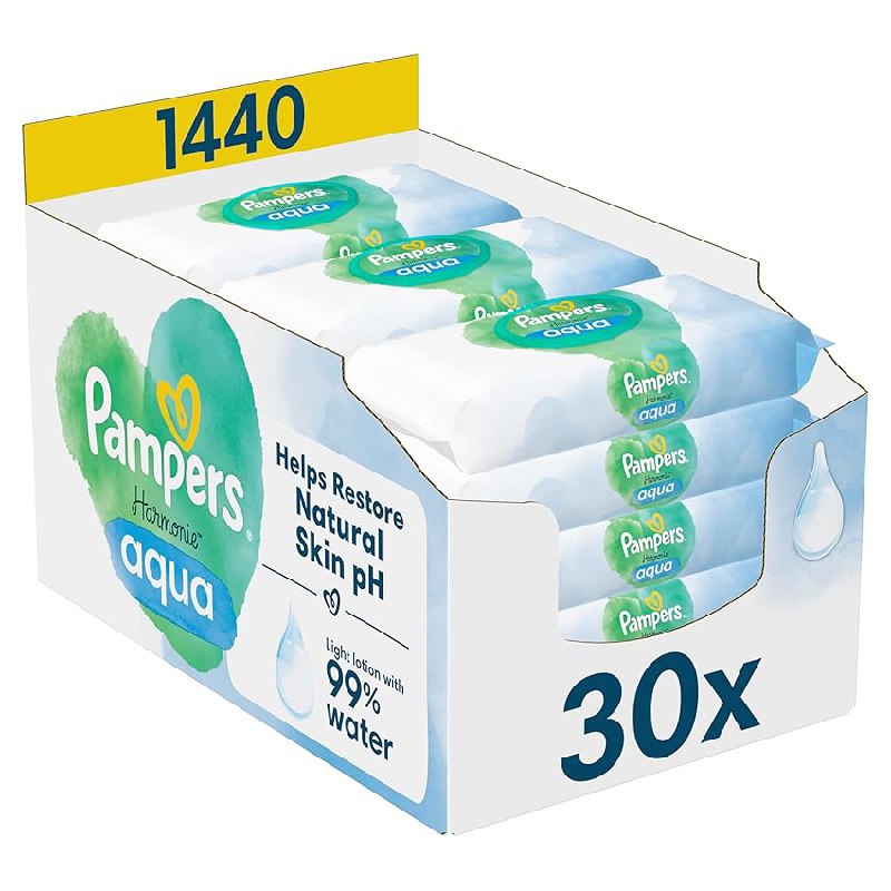 Pampers Harmonie Aqua Feuchttücher bis zu 15% Rabatt Deal