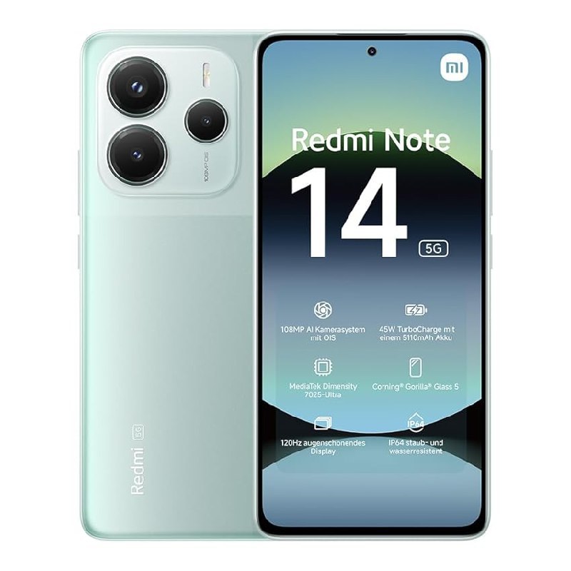 Xiaomi Redmi Note 14 5G bis zu 23% Rabatt Deal