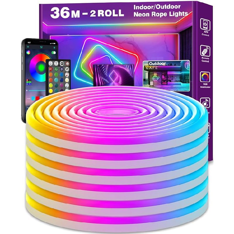 LETIANPAI LED Neon Seillichter bis zu 8% Rabatt Deal
