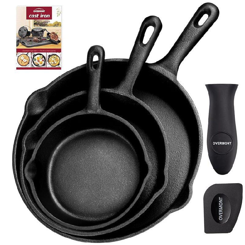 OVERMONT Grillpfanne Set bis zu 34% Rabatt Deals
