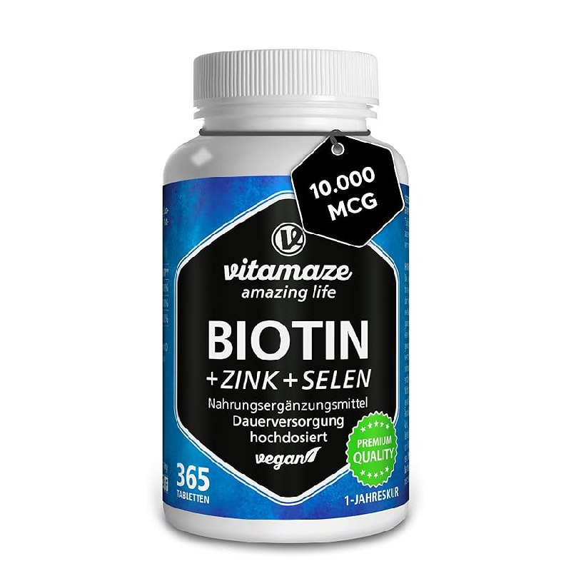 Biotin hochdosiert – bis zu 39% Rabatt auf Amazon Deals