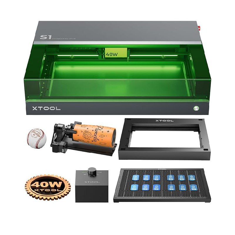 xTool S1 Laser Graviermaschine bis zu 0,04% Rabatt Deal