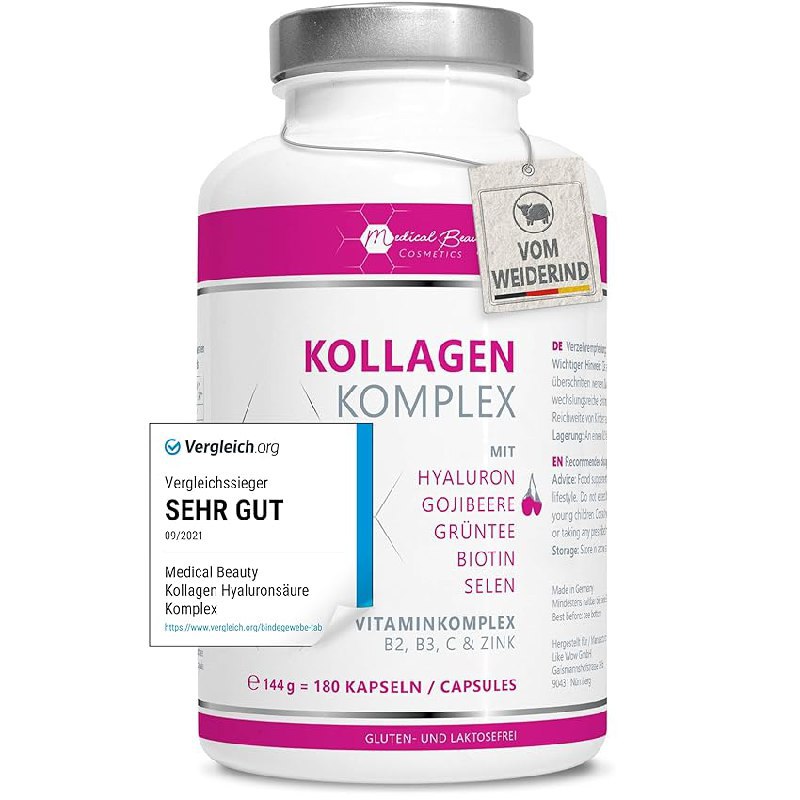 Premium Kollagen Hyaluronsäure Komplex bis zu 15% Rabatt