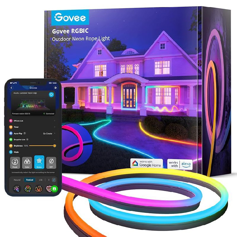 Govee Outdoor Neon LED Strip – Bis zu 20% Rabatt Deal