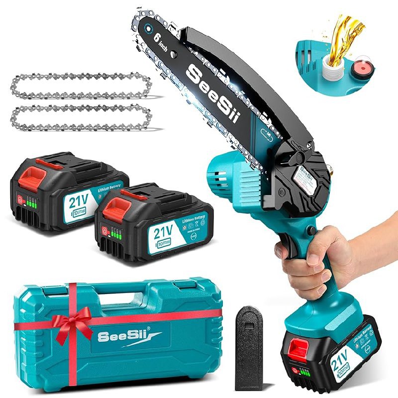 Seesii Mini Kettensäge bis zu 50% Rabatt Angebot