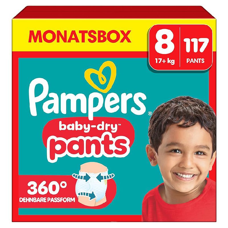 Pampers Baby-Dry Pants bis zu 15% Rabatt Deal
