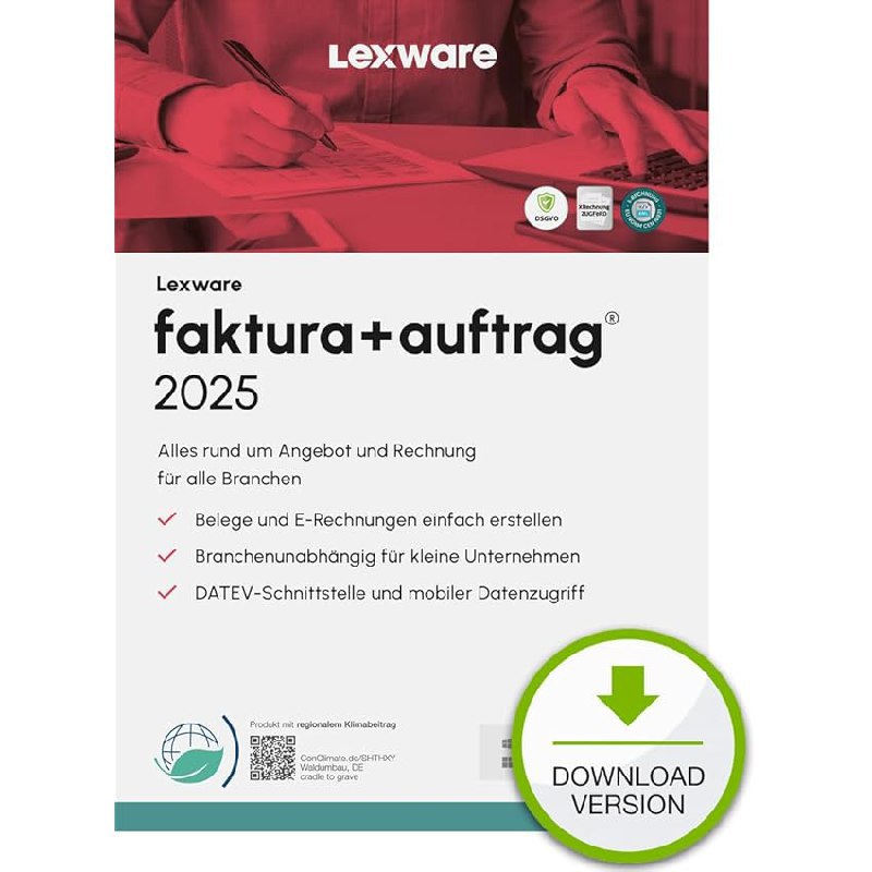 Lexware faktura+auftrag Basis 2025 bis zu 18% Rabatt Deal