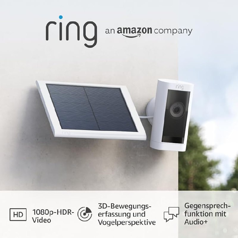 Ring Außenkamera Pro Solar bis zu 54% Rabatt Deal