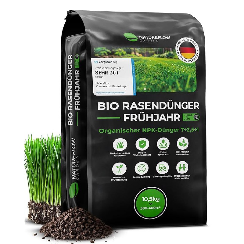Bio Rasendünger Frühjahr – 15% Rabatt-Angebot