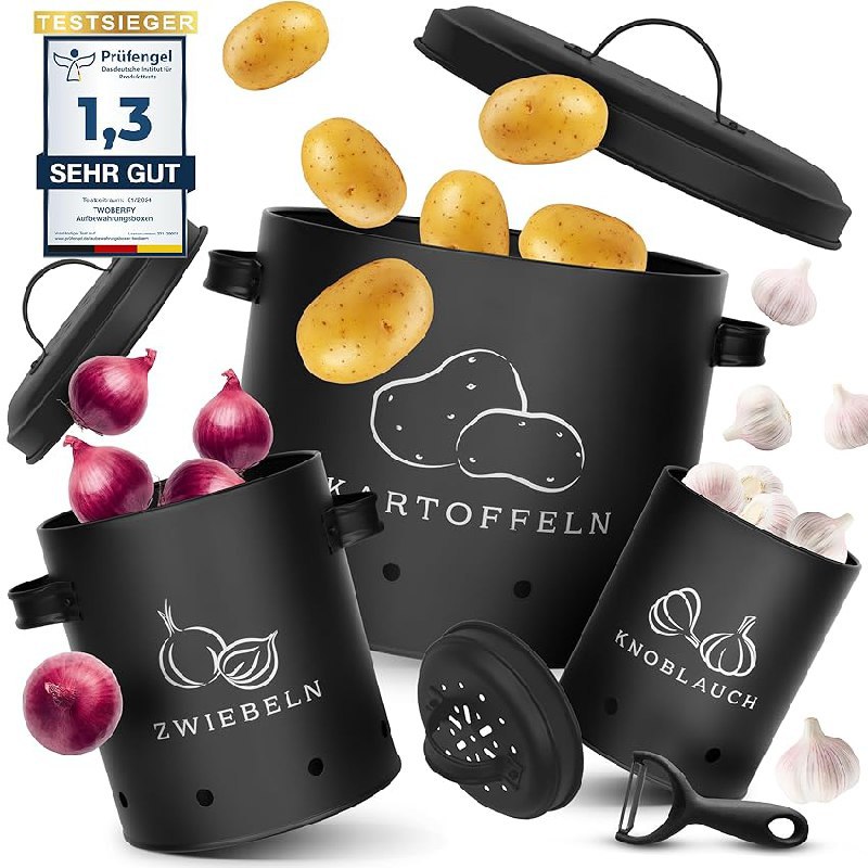 TWOBERRY Kartoffel Aufbewahrungsbox 7% Rabatt Deal