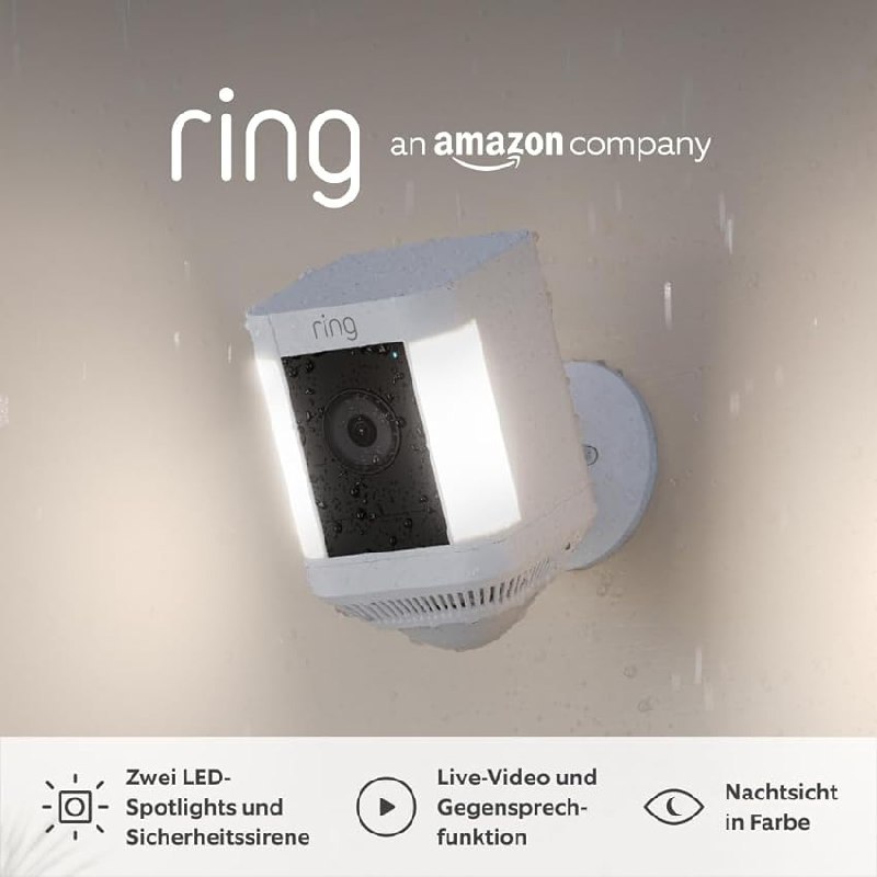 Ring Spotlight Cam Plus: Bis zu 40% Rabatt Deals
