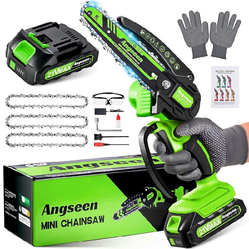 Angseen Akku Kettensäge bis zu 20% Rabatt Deal