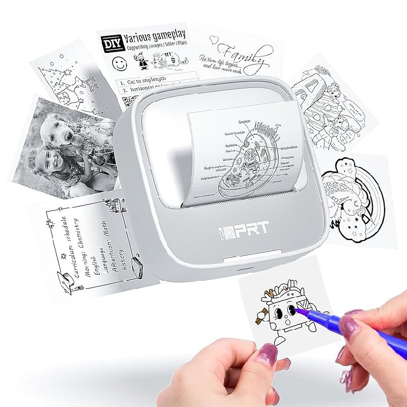 iDPRT Mini Tragbare Aufkleber Drucker bis zu 15% Rabatt